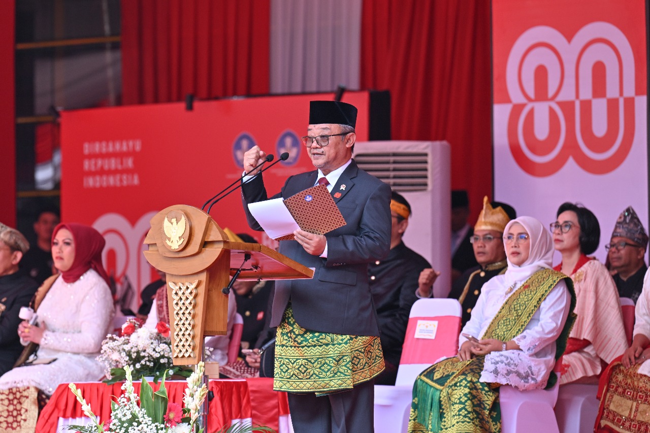 Kabar PAUD - Kolaborasi Tiga Kementerian Gelar Upacara dan Pesta Rakyat Lapangan Plaza Insani Senayan 