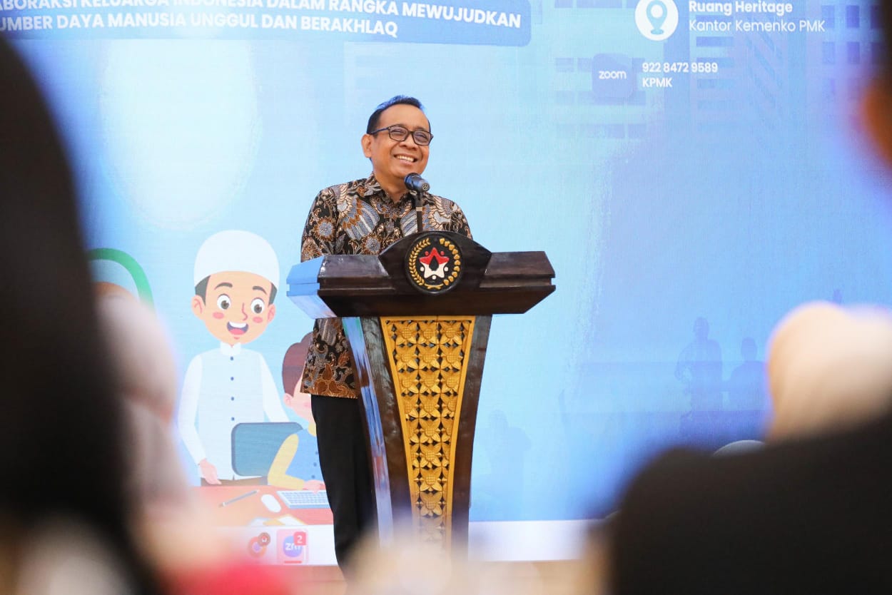 Kabar PAUD - Menko PMK, Prof Dr Pratikno : “Batasi Screen Time Perbanyak Green Time, Gawai Jangan Gantikan Peran Pengasuhan Orangtua”