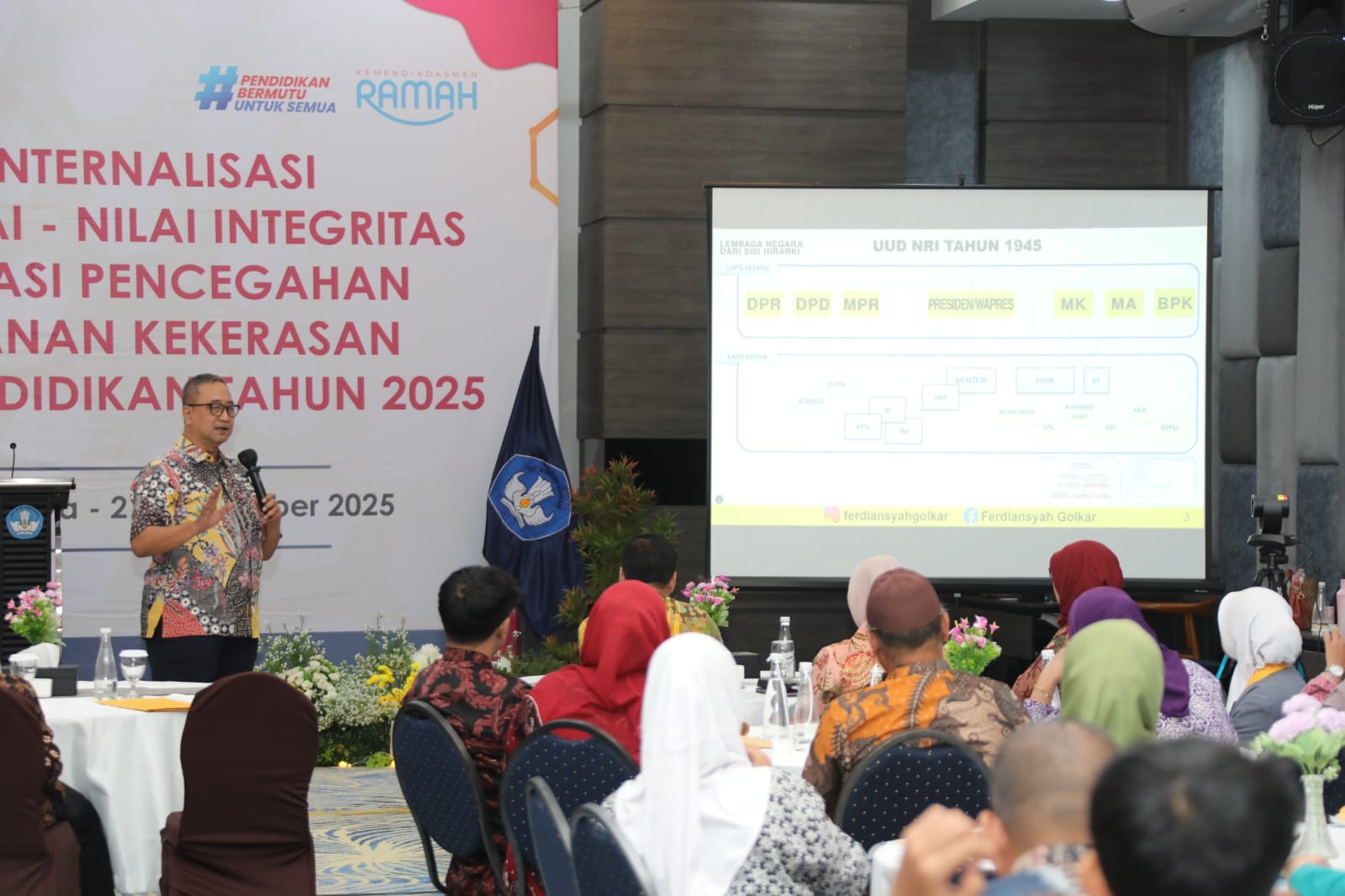 Kabar PAUD - Wamendikdasmen Atip Latipulhayat: “Jujur Fondasi Integritas Masa Depan Sebuah Bangsa, Tanam dan Bentuk Menjadi Karakter Sejak Anak Berusia Dini”