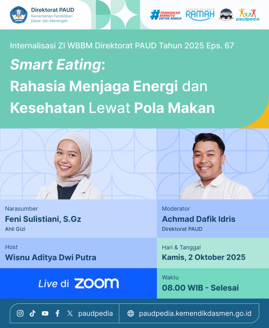 Kabar PAUD - Direktorat PAUD Lakukan Internalisasi Zona WBBM ke 67 ASN Sehat Birokrasi Kuat, Prevalensi Obesitas Dewasa Naik 23,4%
