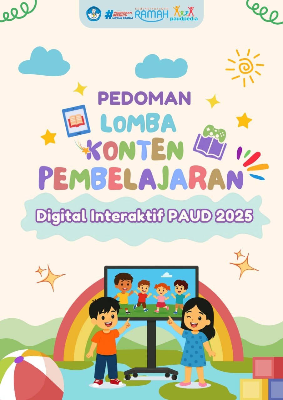 Kabar PAUD - Direktorat PAUD Gelar Lomba Konten Pembelajaran Digital Interaktif, Pendaftaran Ditutup 31 Oktober 2025 Pukul 23.59 WIB