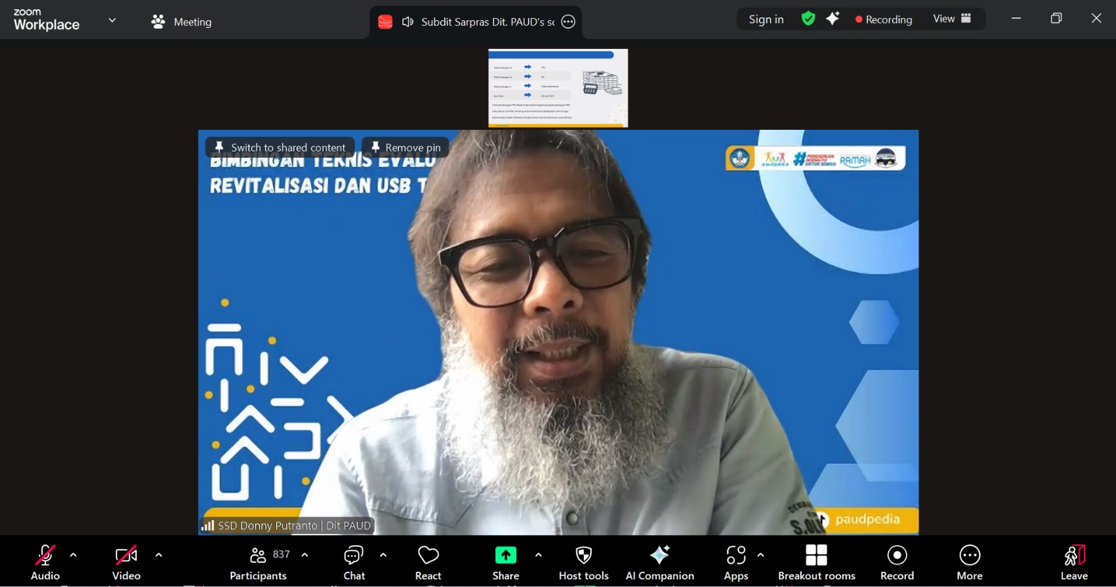 Kabar PAUD - Direktorat PAUD Libatkan 35 Perguruan Tinggi dan Politiknek Lakukan  Bimtek Evaluasi Program Revitakisasi dan Pembangunan USB