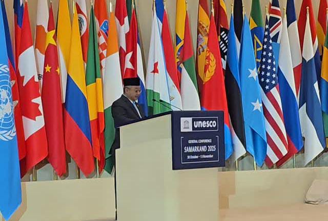 Kabar PAUD - Mendikdasmen Torehkan Catatan Sejarah, Wajah Pendidikan Nasional Tampil di Panggung Dunia,  Pertamakali Bahasa Indonesia Menggema di Sidang Umum UNESCO