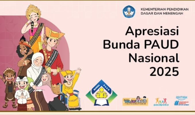 Kabar PAUD - Kemendikdssmen Gelar Apresiasi Bunda PAUD Nasional 2025, Dorong Akselerasi Wajib Belajar 1 Tahun Prasekolah