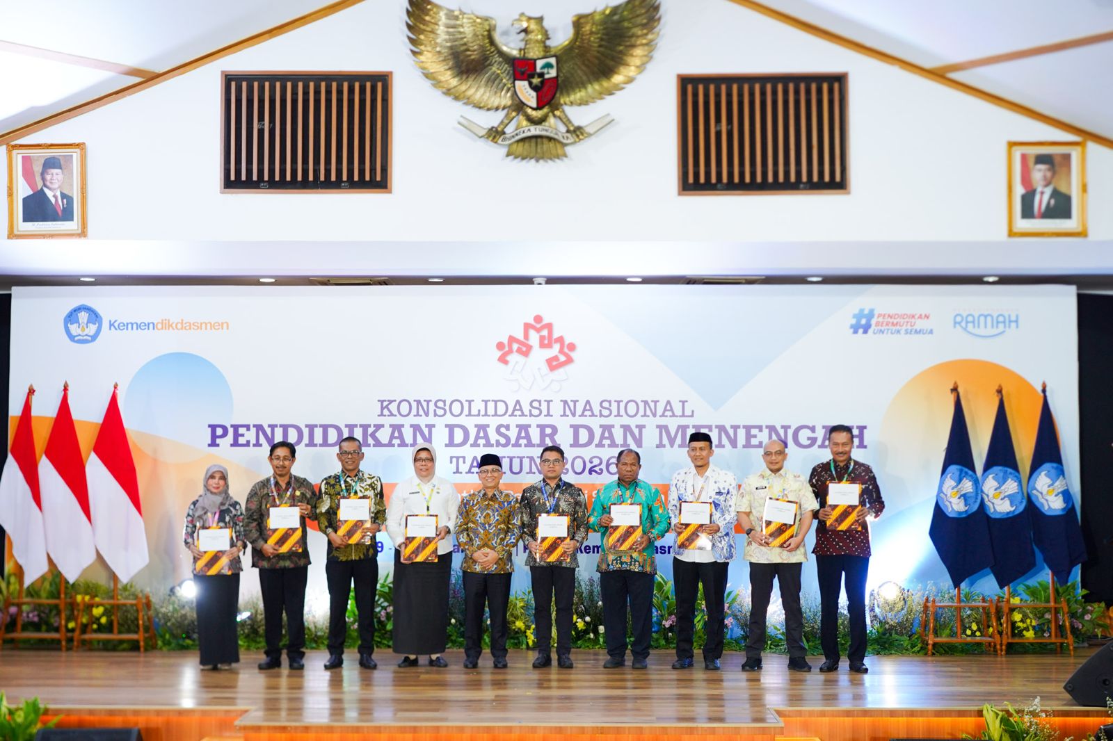 Kabar PAUD - Konsolnas 2026 Hasilkan Sembilan Rekomendasi Strategis Transformasi Pendidikan, Menerjemahkan Wajib Belajar 13 Tahun dalam Gerak Semesta
