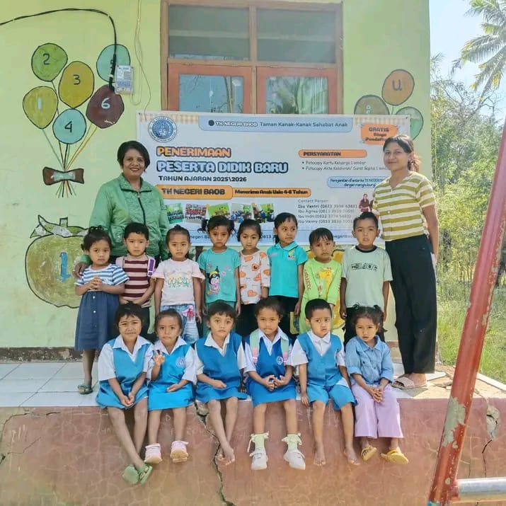 Kabar PAUD - Kisah Mama Agnes Membangun Mimpi Anak-Anak Baop, Kabupaten Timor Tengah Selatan