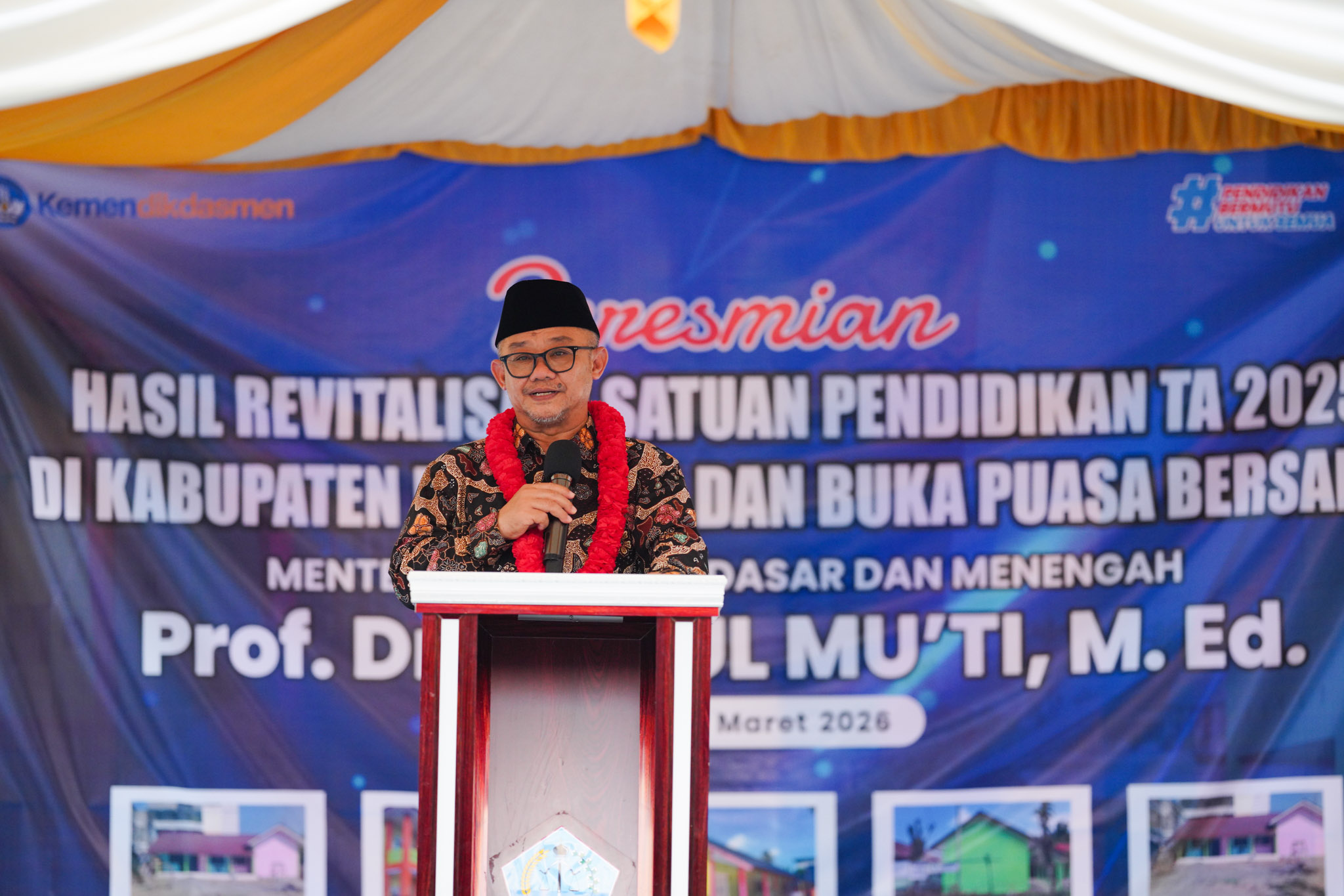 Kabar PAUD - Mendikdasmen Prioritaskan Revitalisasi 11.000 Sekolah di Daerah Bencana dan 3T,  Pidie Jaya Targetkan 72 Satuan Pendidikan