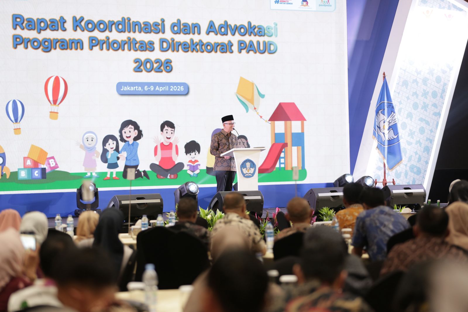 Kabar PAUD - Direktorat PAUD Gelar Rakor Program Prioritas,  Atip Latipulhayat: “Sinergi Pusat-Daerah Kunci Wujudkan PAUD Berkualitas”