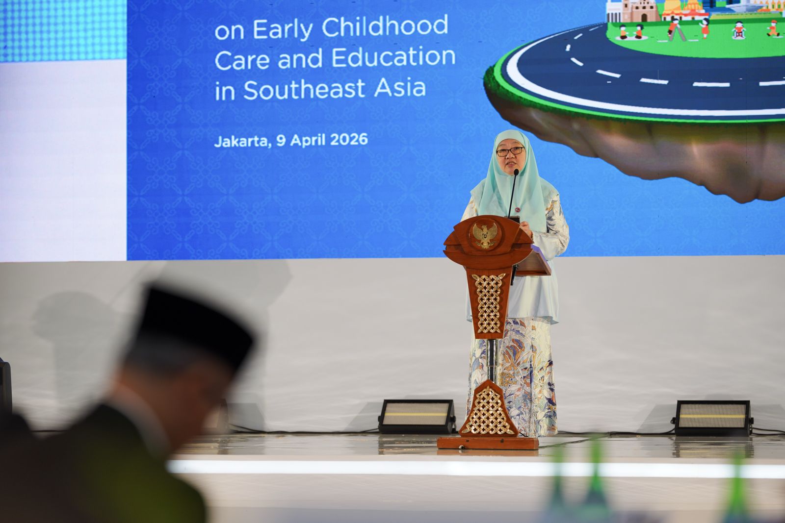Kabar PAUD - Datuk Dr. Habibah Abdul Rahim : “Satu Visi ASEAN Melalui Peta Jalan Pendidikan Usia Dini, Memastikan Tak Ada Anak Tertinggal Sejak PAUD” 