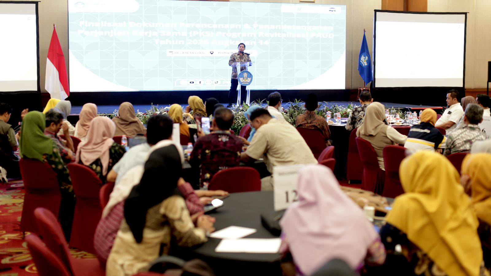 Kabar PAUD - Revitalisasi Satuan PAUD 2026, 426 Peserta Satuan PAUD Terdampak Bencana di 26 Provinsi Ikuti Finalisasi Dokumen Perencanaan Angkatan ke-14 