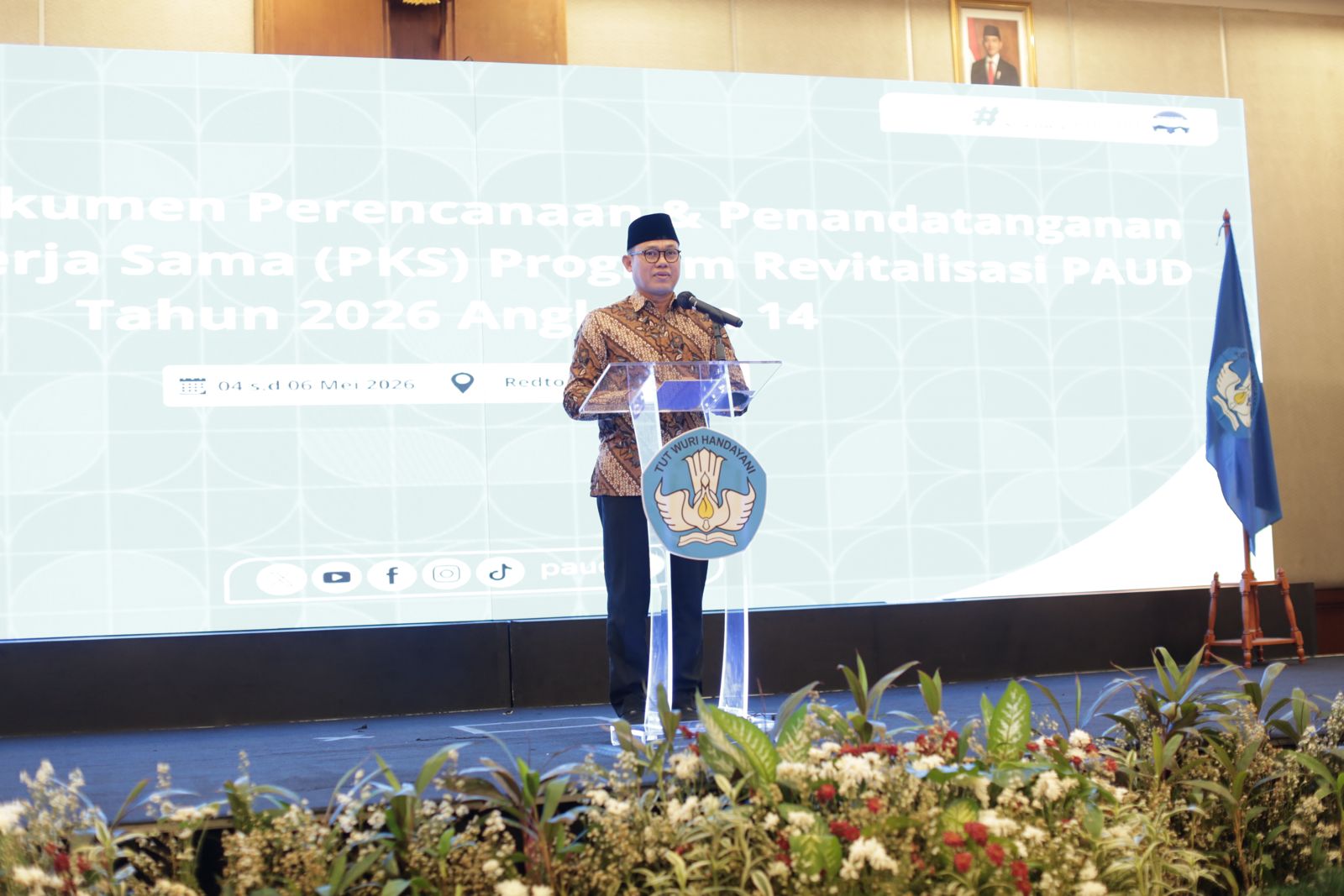 Kabar PAUD - Dr Mariman Darto M.Si : “Revitalisasi PAUD Investasi Masa Depan, Negara Akan Maju Jika Fase Pondasi Jadi Prioritas”