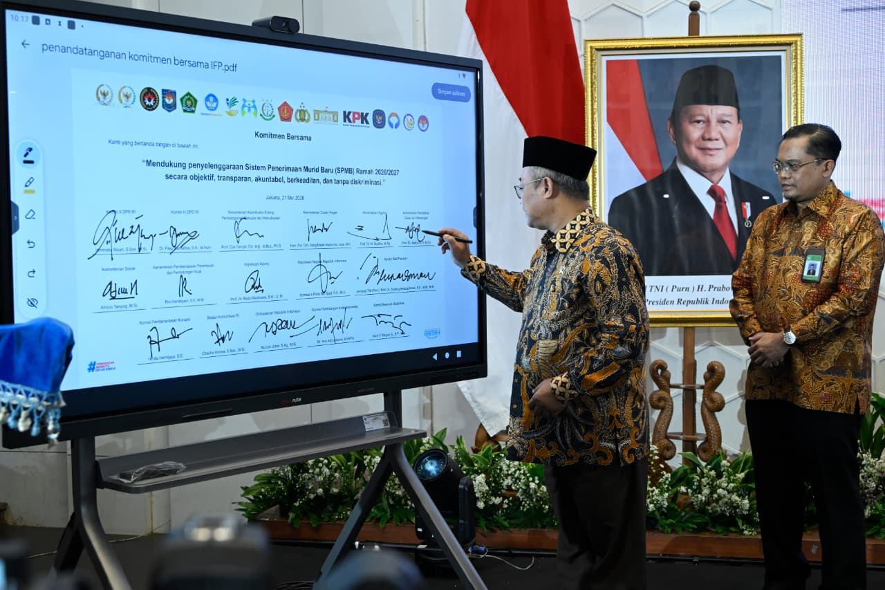 Kabar PAUD - Komitmen Bersama SPMB 2026/2027, Menjadi Pintu Masuk Pendidikan Adil, Aman, Menyenangkan dan Berpihak Pada Hak Anak