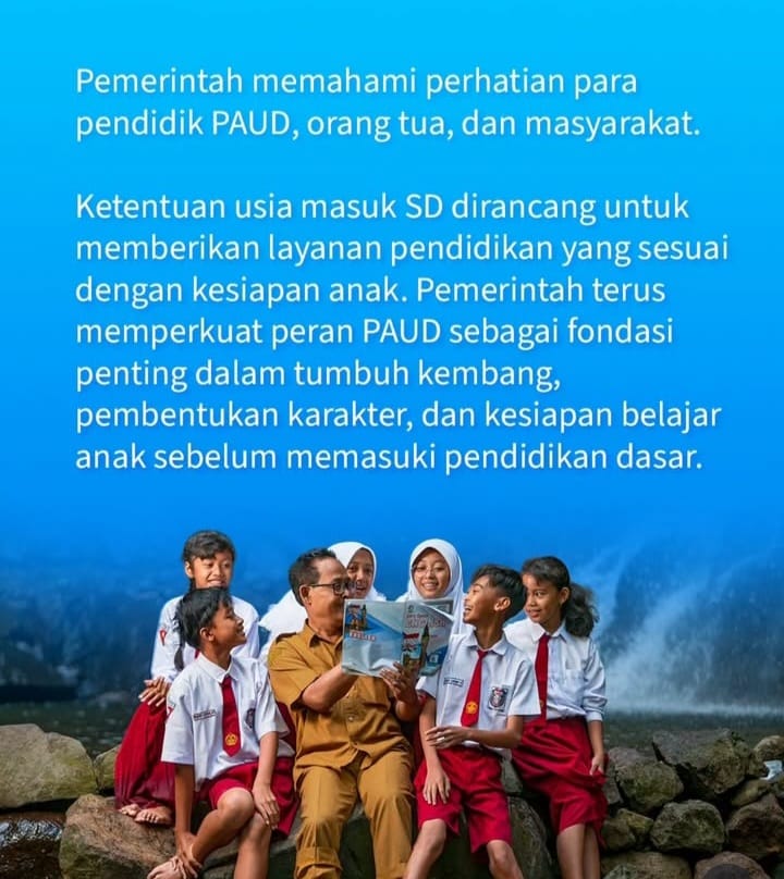 Kabar PAUD - Tahun Ajaran Baru 2026-2027, Ketika Siswa PAUD Membuka Gerbang SD dengan Ceria dan Menyenangkan  Tanpa Tes Akademik Calistung 