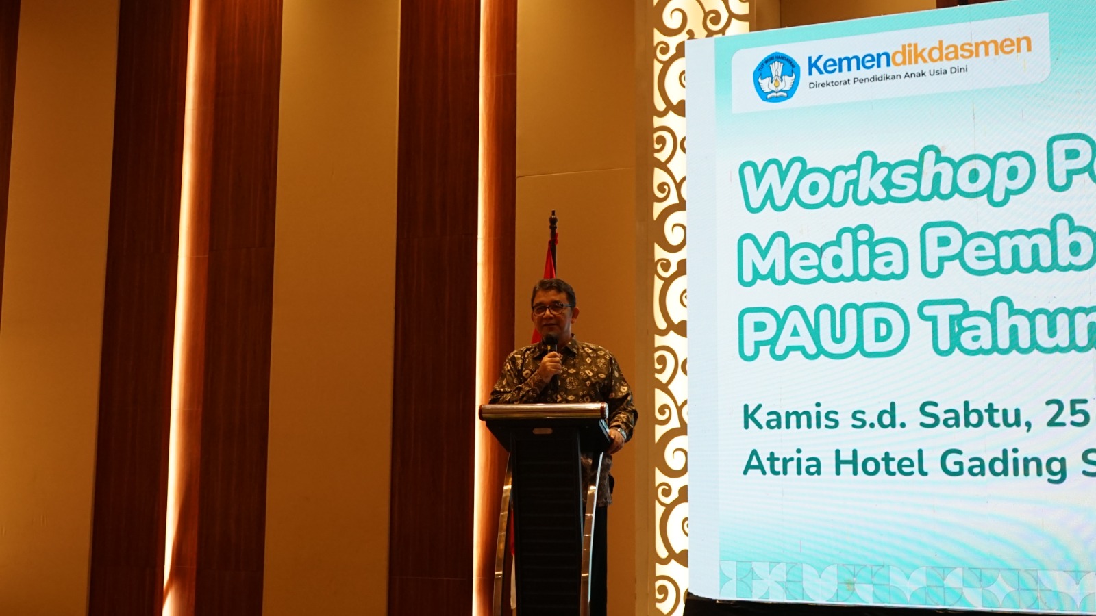 Kabar PAUD - Gelar Workshop Media Pembelajaran Interaktif 2026, Direktorat PAUD Dorong Peserta Hasilkan Prototipe Bahan Ajar yang Siap Uji Coba