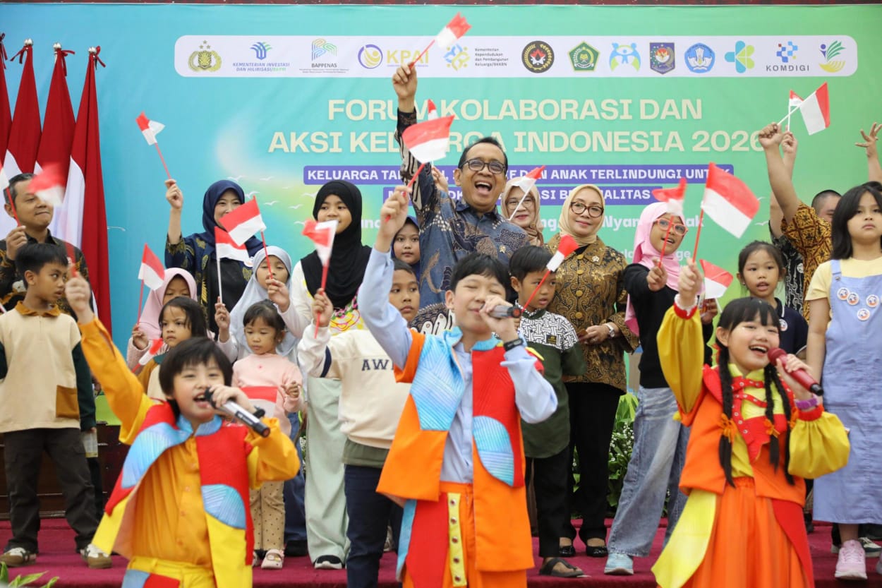 Kabar PAUD - Kemenko PMK, Kemendikdasmen dan KemenPPPA Luncurkan Gerakan  Ruang Aman Nyaman Anak “RANA”di MPLS 2026