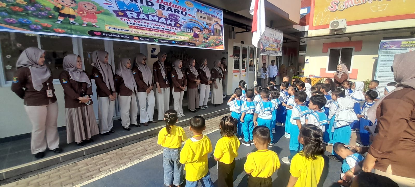 Kabar PAUD - MPLS Ramah di TK Cahaya Mentari Ungaran, Fajar Baru di Candirejo Tempat Setiap Anak Istimewa dan Merawat Binar Mata di Hari Pertama Sekolah