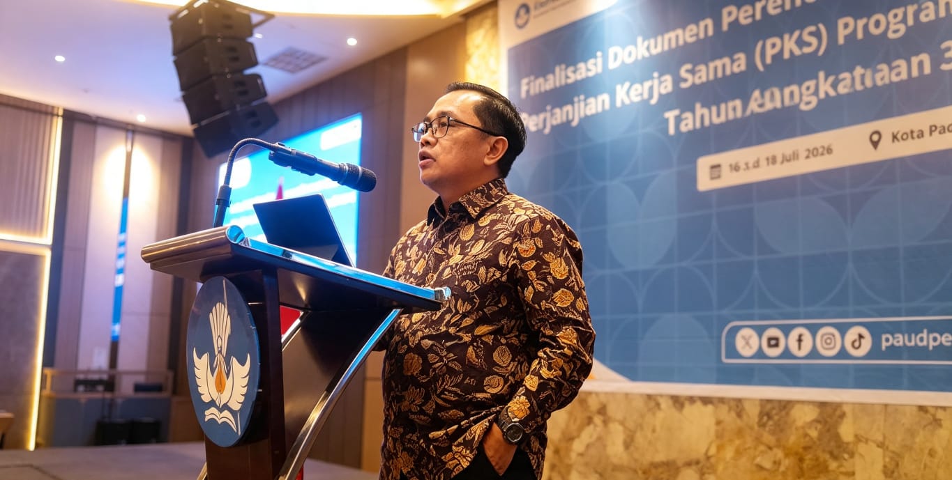 Kabar PAUD - 143 Kepala Sekolah Satuan PAUD se Sumatera Barat Diimbau Menjaga Amanah dan Terapkan "Zero Tolerance" terhadap Praktik Penyimpangan Anggaran Negara 