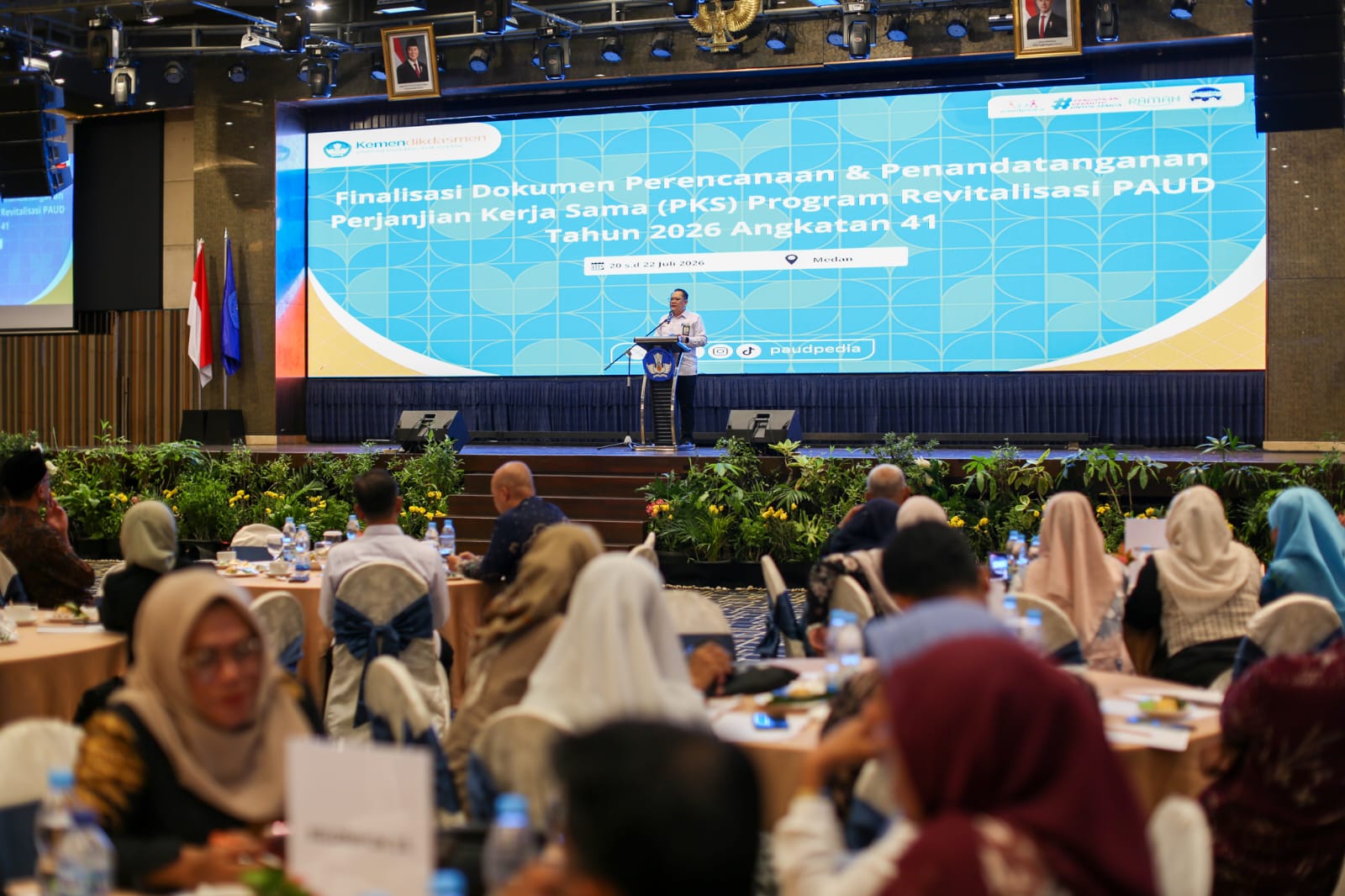 Kabar PAUD - Kerapian Perencanaan dan Integritas Kunci Program Revitalisasi PAUD,  240 Kepala Sekolah dari 20 Kab/ Kota Lakukan PKS Revitalisasi Sekolah Angkatan ke-41 