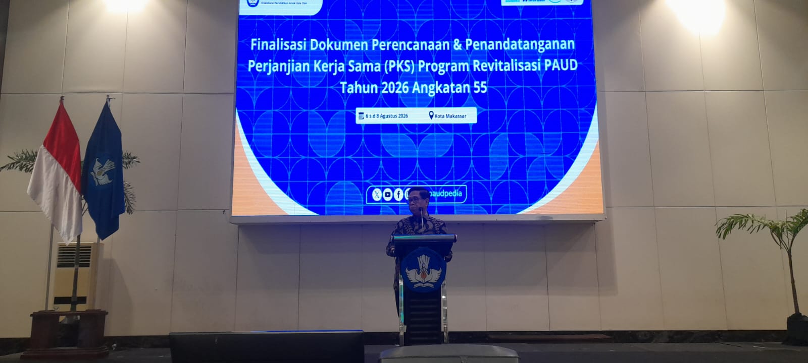 Kabar PAUD - Kepala Sekolah Diminta Tancap Gas Jangan Tunggu Musim Hujan Datang, "Manfaatkan 'Sifat Cerewet' Demi Hasil Bangunan Revitalisasi Berkualitas dan Aman Audit”