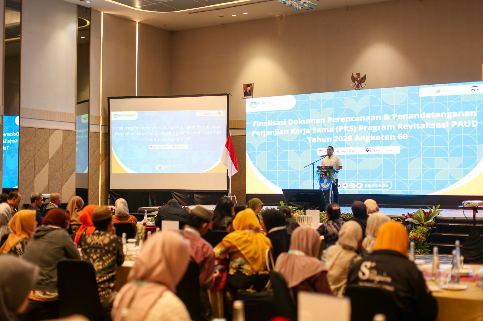Bimtek Finalisasi Dokumen Perencanaan dan PKS Revitalisasi PAUD Angkatan ke-60, Kepala Sekolah Dituntut Jujur dan Berani Menolak Korupsi dan Memberi Gratifikasi