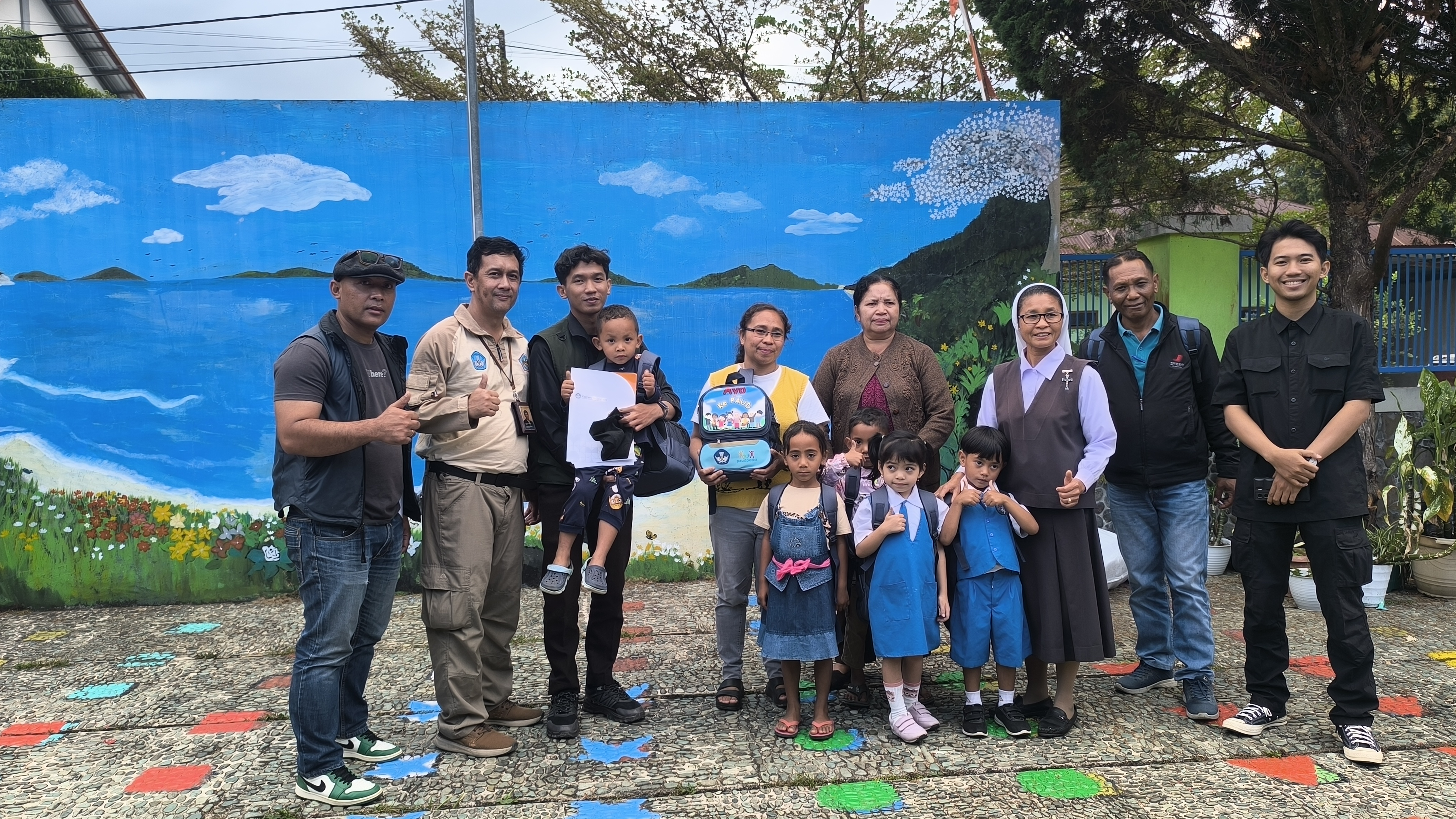 Kabar PAUD - Gerak Cepat Direktorat PAUD Peduli Satuan Pendidikan Terdampak Bencana di Ruteng NTT, “Kami Susteran Misionaris Claris Berikan Apresisi Kepada Kemendikdasmen”