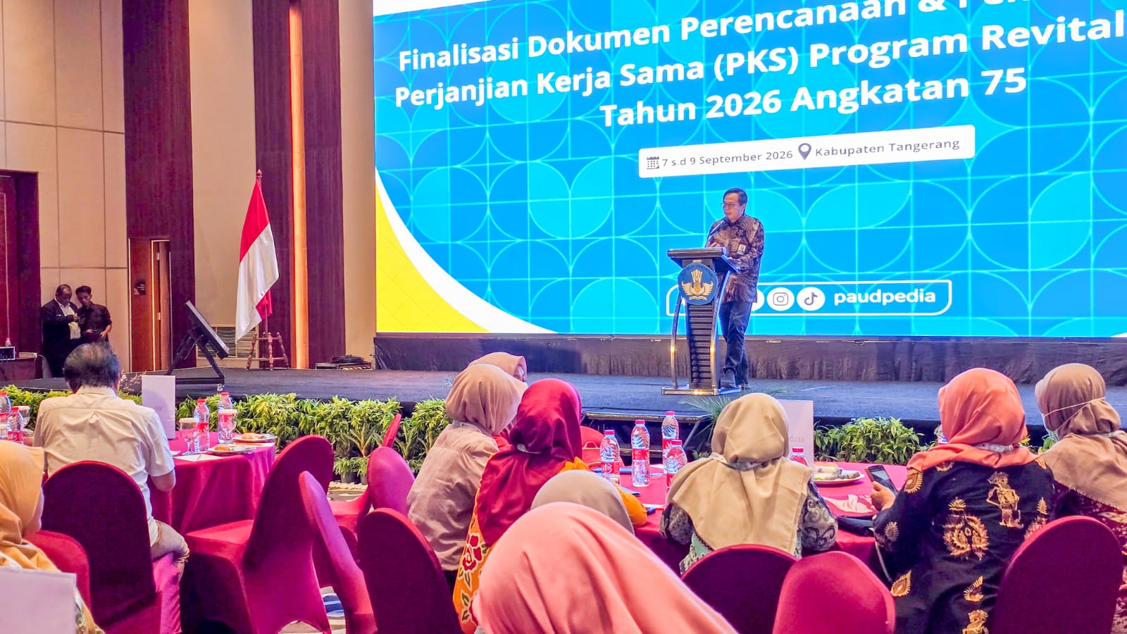 Kabar PAUD - Bimtek Revitalisasi PAUD Angkatanke-75:  Lingkungan Belajar Layak Hak Dasar Anak Indonesia,Integrasikan Perbaikan Fisik dan Penguatan Karakter Anak