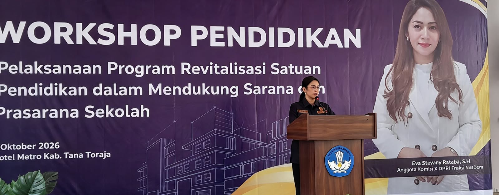 Kabar PAUD - Eva Stevany Rataba Tegaskan Pentingnya Akurasi Dapodik dan Kejelasan Lahan Sekolah di Toraja Untuk Mendapat Bantuan Revitalisasi Satuan Pendidikan 